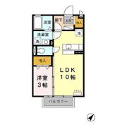 セジュール石原坂の間取り画像