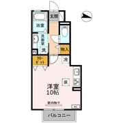 ヴィラ小山 Aの間取り画像