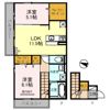 D-room K・M(ディールームケイエム)金剛の間取り画像