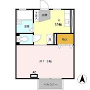 メイプルハイツの間取り画像