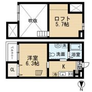 Kohimari志賀本通(コヒマリシガホンドオの間取り画像