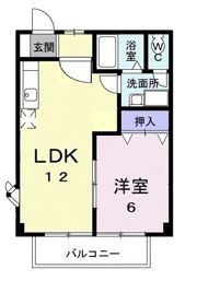 カサブランカの間取り画像