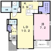 ネオ・クレメント Aの間取り画像