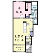 スーペリア Dの間取り画像