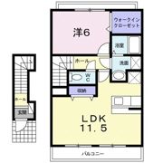 アクラ－ジュの間取り画像