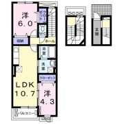 グレイス・寺川の間取り画像