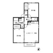 アンビックス利府 参番館の間取り画像