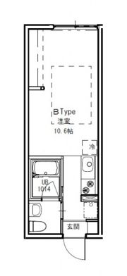 エストレビータ大芝の間取り画像