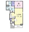 クレメント並木新町の間取り画像