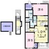 アルバーダ雅 Ⅲの間取り画像
