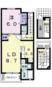 メゾン・ド・αの間取り画像