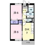 坂田ハイツⅢの間取り画像