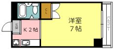 West Hill TAKATSUKAの間取り画像