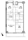 アルモニーア本厚木の間取り画像