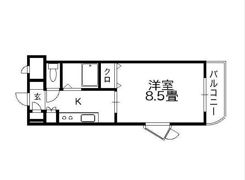 トレステーラ賀来Ⅱの間取り画像