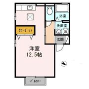 パセオ本宮の間取り画像