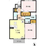 レディエンス陵東 Aの間取り画像