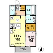 アエラス Cの間取り画像