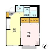 ハイネス馬場 101･102･201･202号室の間取り画像