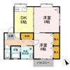 グリーンハウスマツダ Bの間取り画像