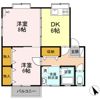 グリーンハウスマツダ Bの間取り画像