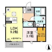 F・fiftyの間取り画像