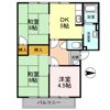 ファミールコーポ高屋3の間取り画像