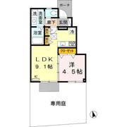 ラフィーネ林Ⅲの間取り画像