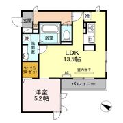 D-roomCⅡの間取り画像