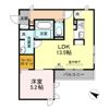 D-roomCⅡの間取り画像
