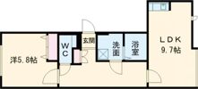 パワービル千歳駅前の間取り画像