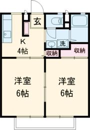 ダイヤモンドハイツ(清原台)の間取り画像
