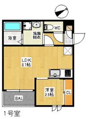 Regalest旭の間取り画像