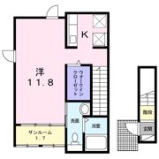 プランドール文丘の間取り画像