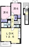 プラシード和 上郡Aの間取り画像