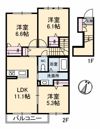 プロヌーブ郡家の間取り画像