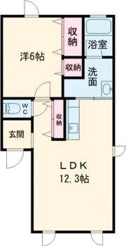 M－メゾン清水の間取り画像