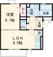 コンフォートⅤの間取り画像