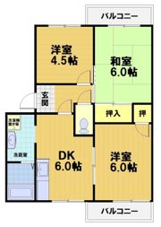 フレグランス西村の間取り画像