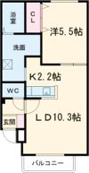 ルナパークの間取り画像