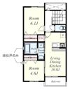 プレミアム県庁前（A棟）の間取り画像