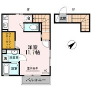 カーサアレテオの間取り画像