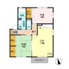 エスコルタ新町 Bの間取り画像