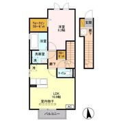 スパローハウス参番舘 Bの間取り画像