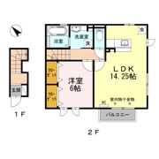serena百坂 B棟の間取り画像