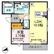 ノエルス Sの間取り画像