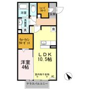 アヴニールNの間取り画像