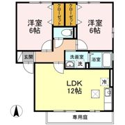 セジュール 郷の間取り画像