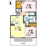 コンパルティアの間取り画像