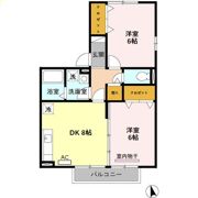 フォレストヴィラ Ⅱ棟の間取り画像